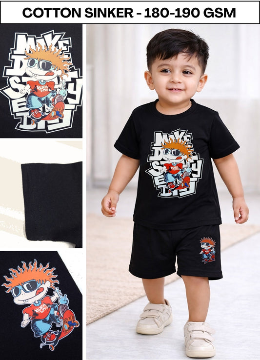 YB - 1481 - Black 100% Cotton
