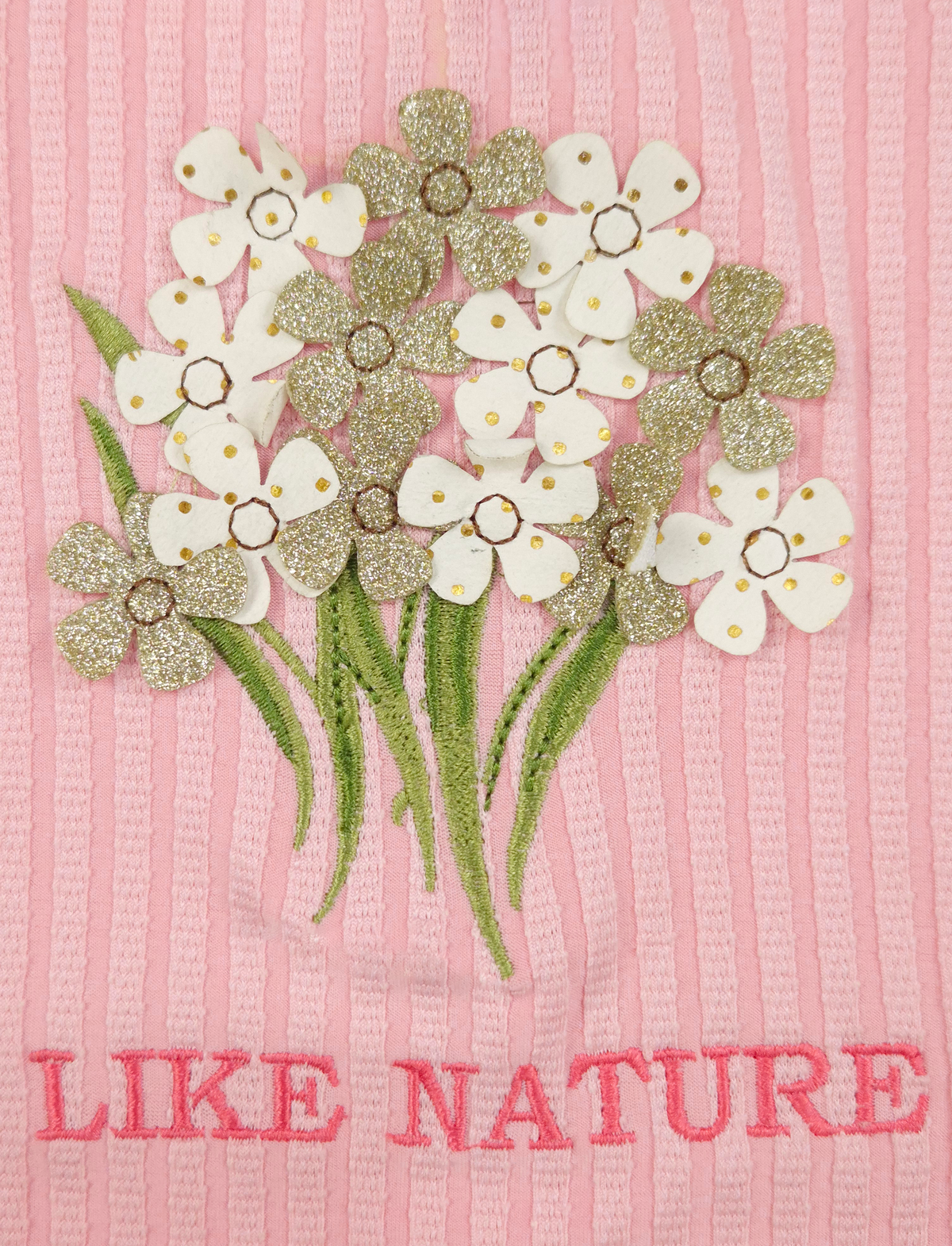 FL - 1704 Peach Embroidery