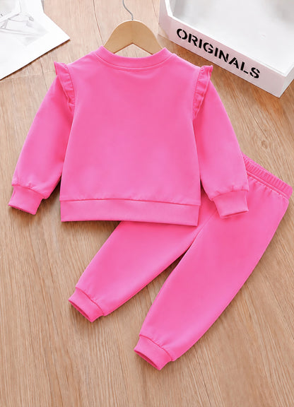 YB - 2505 - Hot Pink - Cotton Terry 220-230 gsm Biowash fabric with handwork