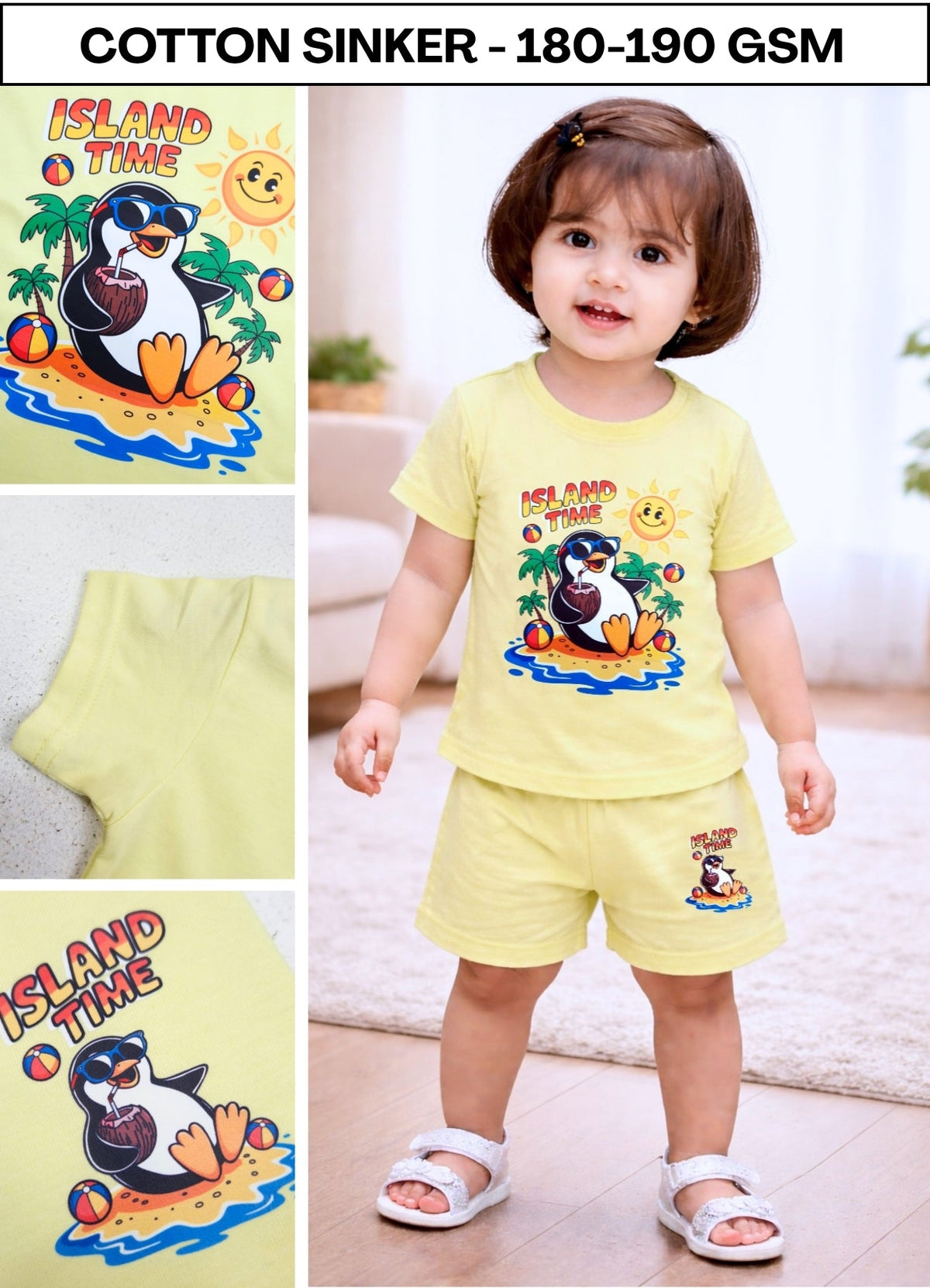 YB - 1484 - Lemon Cotton