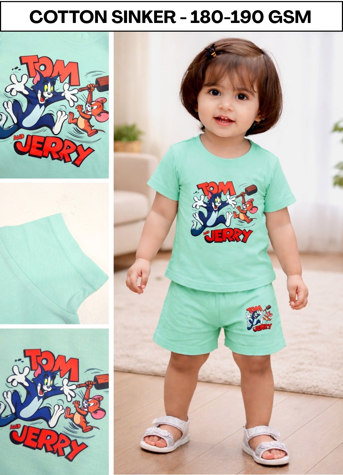 YB - 1484 - Blue cotton