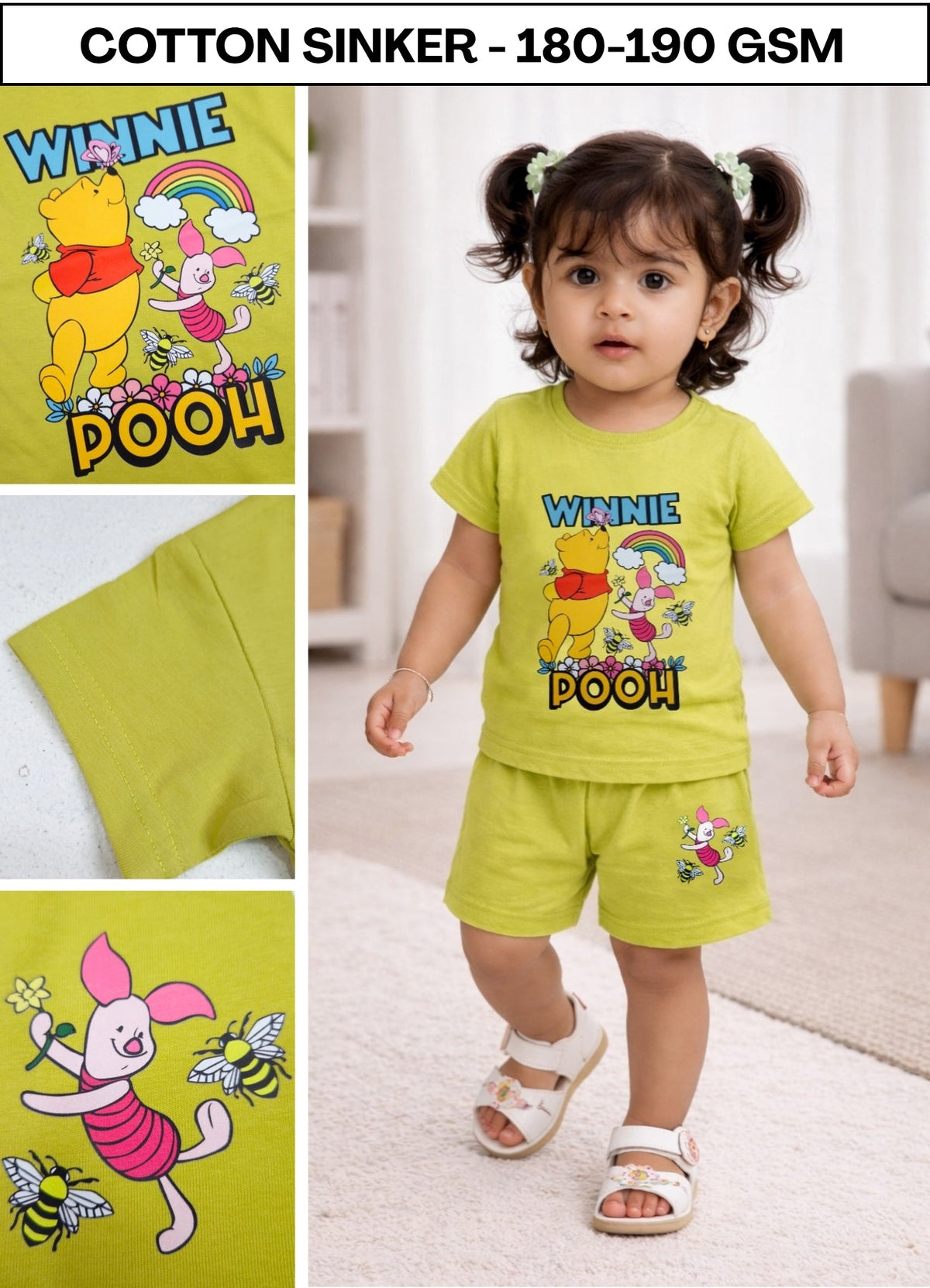 YB - 1484 - Green  Cotton
