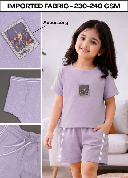 FL - 1681 - Purple Cord Set