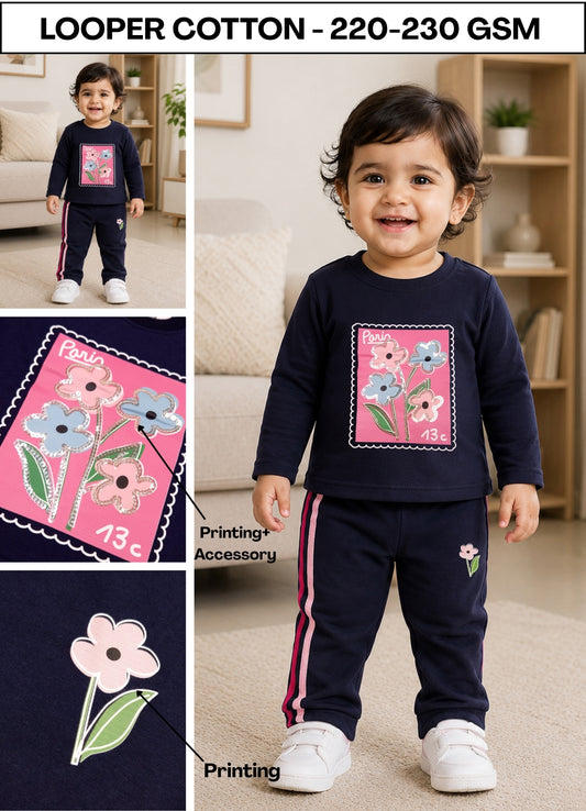 YB - 2512 - Looper Knit 220-230 Gsm | Printed & Embroidery Work