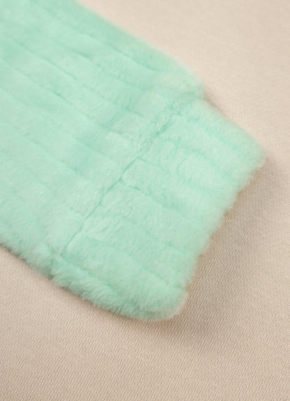 520 - Aqua Green - Infant cord set | 320 - 330 GSM Imported Soft fabric