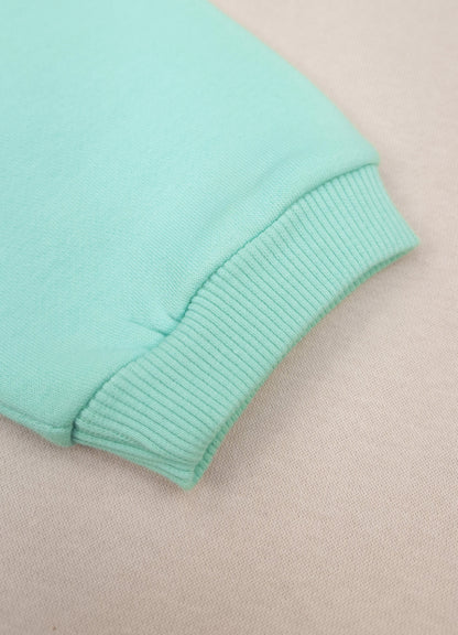 521  - Aqua Green - Infant Cord Set | 280 - 290 GSM Premium Cotton fleece