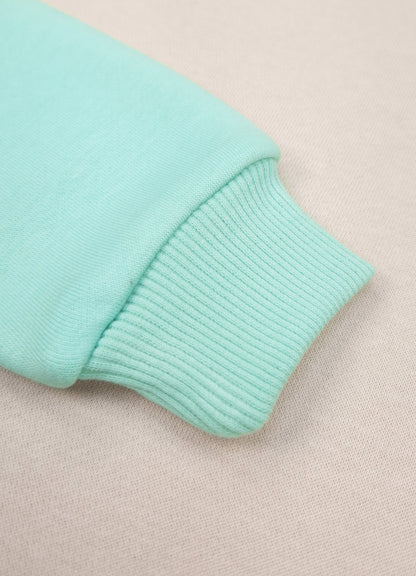 521  - Aqua Green - Infant Cord Set | 280 - 290 GSM Premium Cotton fleece