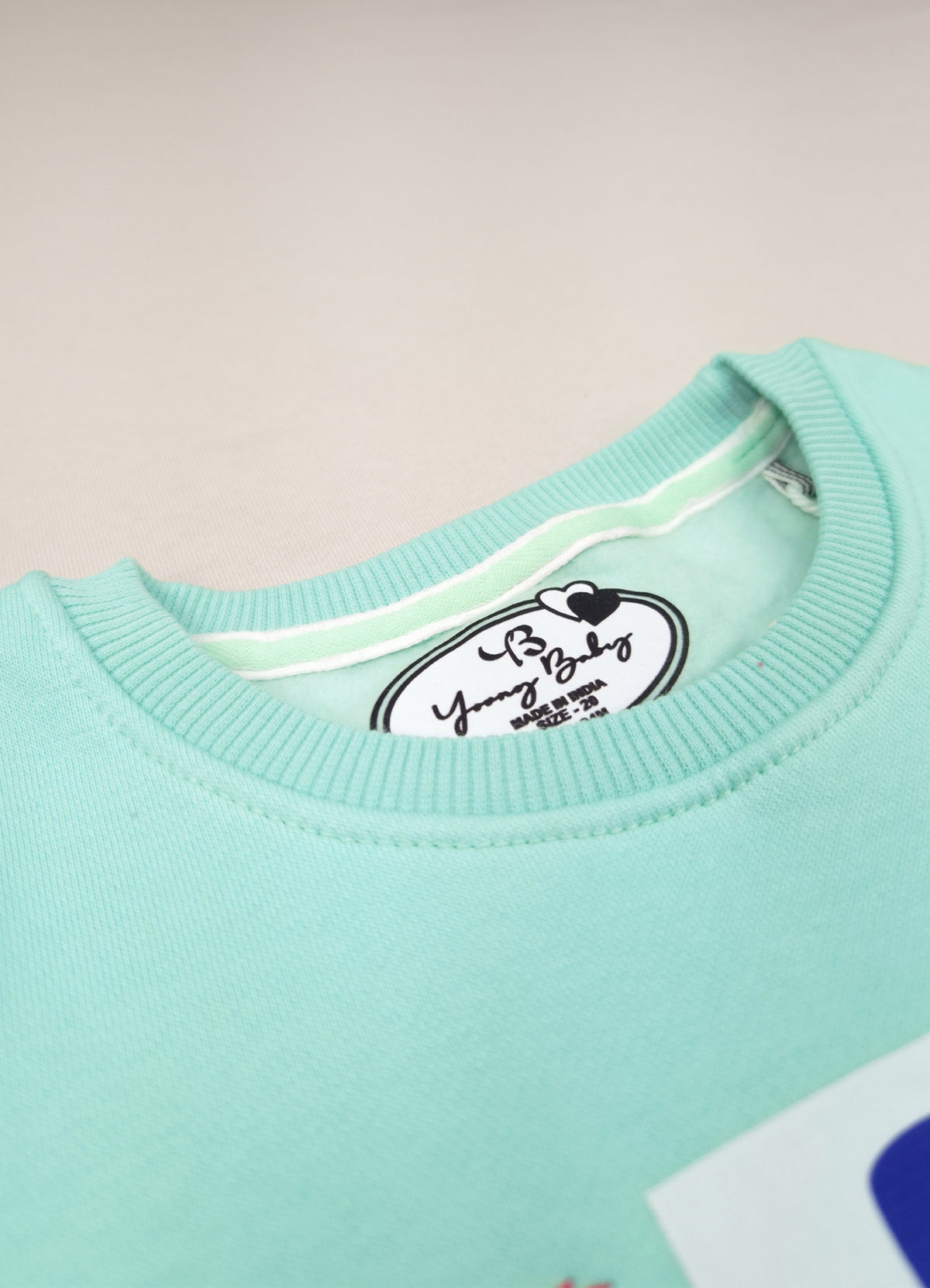 521  - Aqua Green - Infant Cord Set | 280 - 290 GSM Premium Cotton fleece
