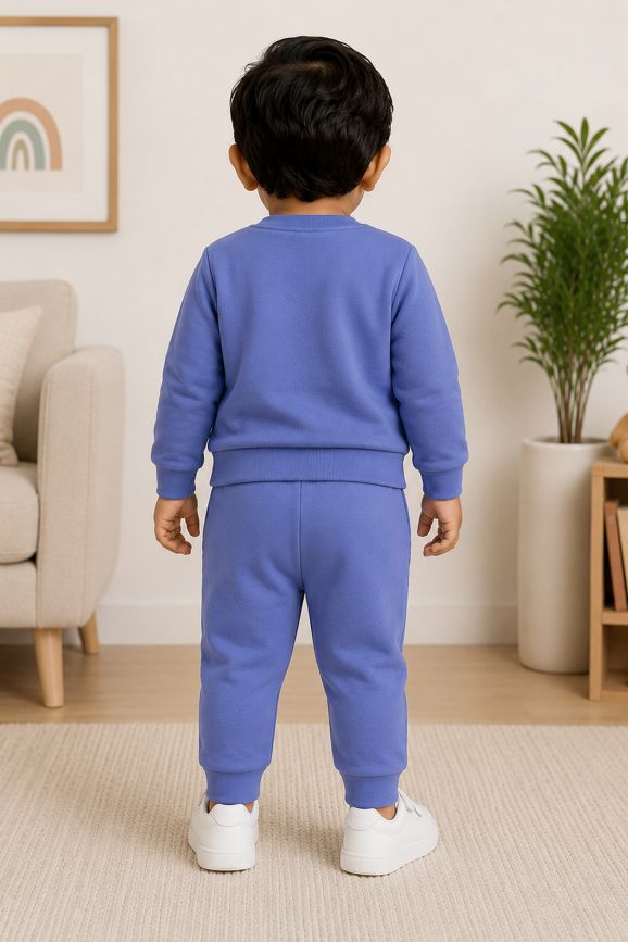 521  - Blue  - Infant cord set | 280 - 290 GSM Premium Cotton fleece