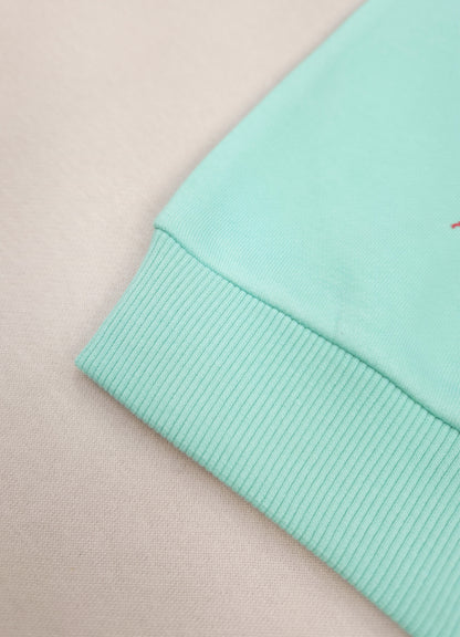 521  - Aqua Green - Infant Cord Set | 280 - 290 GSM Premium Cotton fleece
