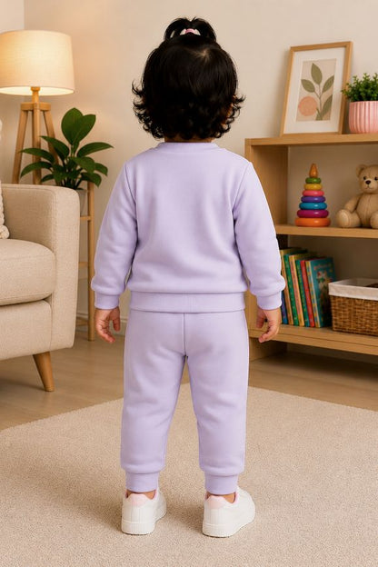 523- Lavandar - Infant cord set | 320 - 330 GSM Imported Soft fabric