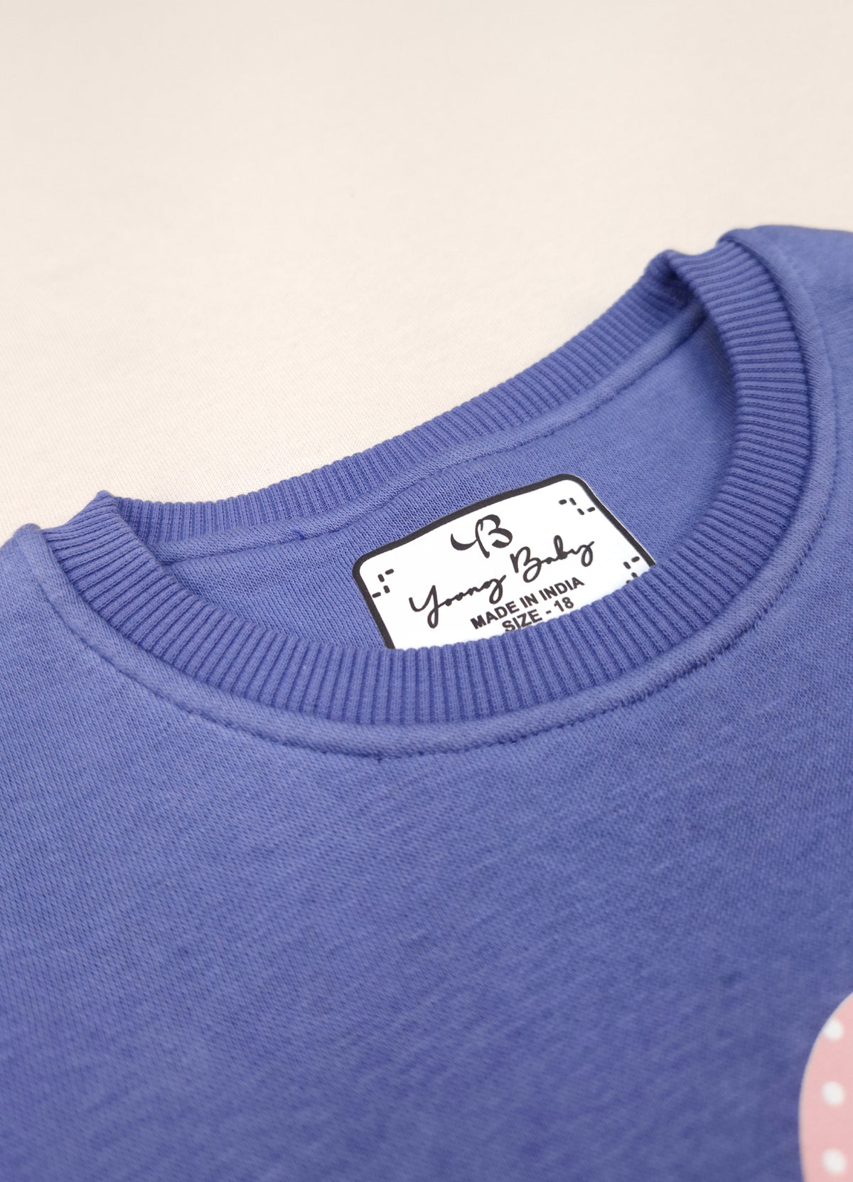 524- Denim  - Infant cord set | 280 - 290 GSM  Premium Cotton fleece