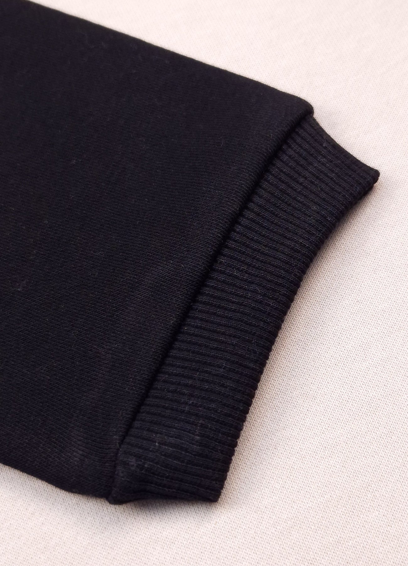 526- Black - Infant cord set | 280 - 290 GSM Premium Cotton fleece