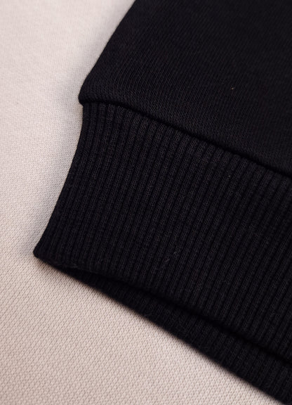 526- Black - Infant cord set | 280 - 290 GSM Premium Cotton fleece