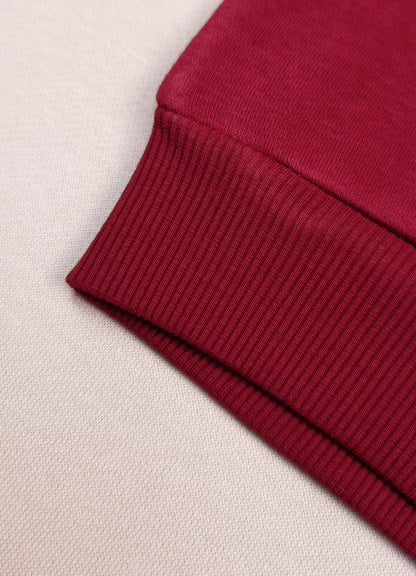 526- Maroon - Infant cord set | 280 - 290 GSM Premium Cotton fleece