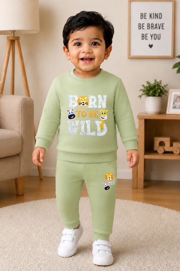 527- Ocean - Infant cord set | 280 - 290 GSM Premium Cotton fleece