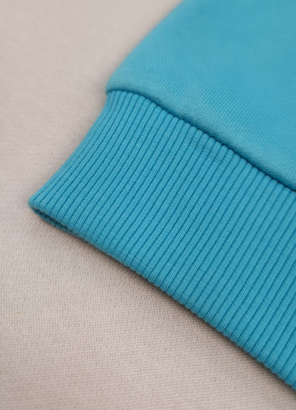 528- Aqua Blue - Infant cord set | 280 - 290 GSM Premium Cotton fleece
