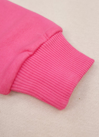 528- Pink - Infant cord set | 280 - 290 GSM Premium Cotton fleece