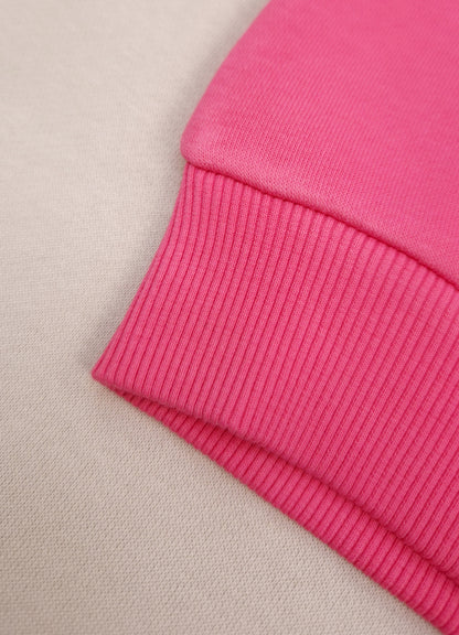 528- Pink - Infant cord set | 280 - 290 GSM Premium Cotton fleece