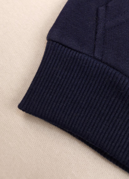 529- Navy - Infant cord set | 280 - 290 GSM Premium Cotton fleece