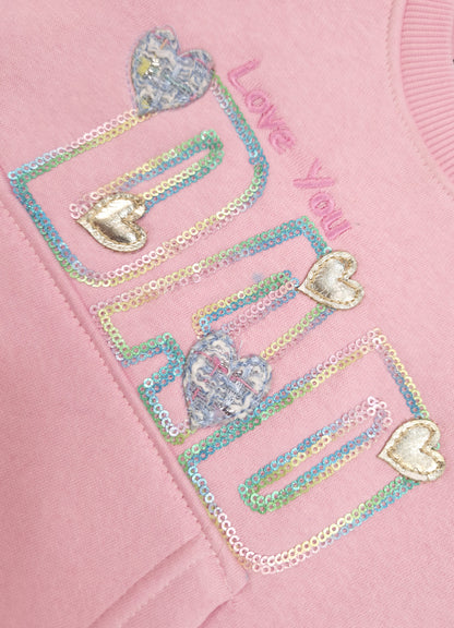 529 - Pink - Infant cord set | 280 - 290 GSM Premium Cotton fleece