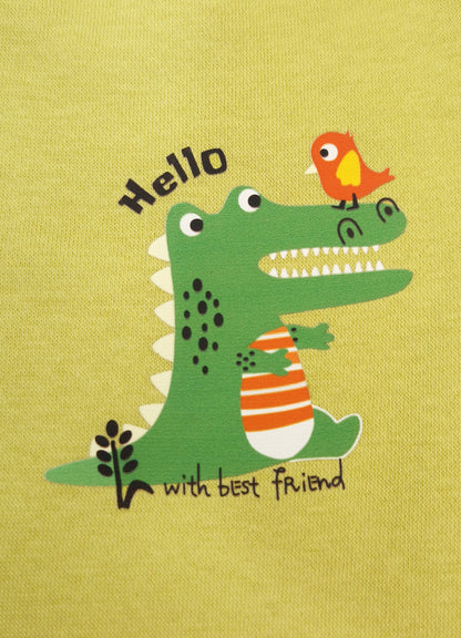 581 - Neon Green - infant cord set | 280 - 290 GSM Premium Cotton fleece